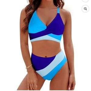 Vibrant Blue Bikini Set. New with Tags. NWT.